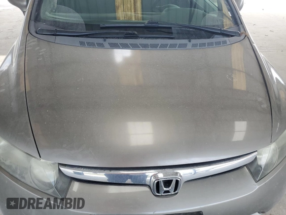 2008 Honda Civic LX with VIN 2HGFA16558H336073, listed as a Copart auction lot 52354495 with 124,035 mi miles and Salvage Title. Bid and sale history available at DreamBid. Image 11.