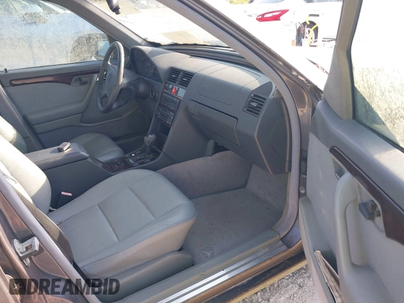 1997 Mercedes-Benz C with VIN WDBHA28E7VA496104, listed as a IAAI auction lot 42773052 with 258,692 mi miles and . Bid and sale history available at DreamBid. Image 5.
