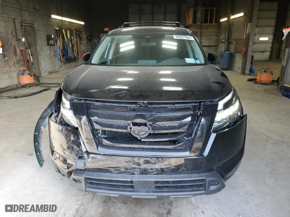 2023 Nissan Pathfinder SV with VIN 5N1DR3BD2PC269694, listed as a Copart auction lot 48601605 with 33,232 mi miles and Salvage Title. Bid and sale history available at carsss.com. Image 5.