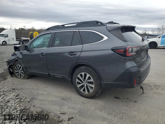 2021 Subaru Outback Premium with VIN 4S4BTADC3M3165597, listed as a Copart auction lot 53890585 with 49,687 mi miles and Salvage Title. Bid and sale history available at DreamBid. Image 2.