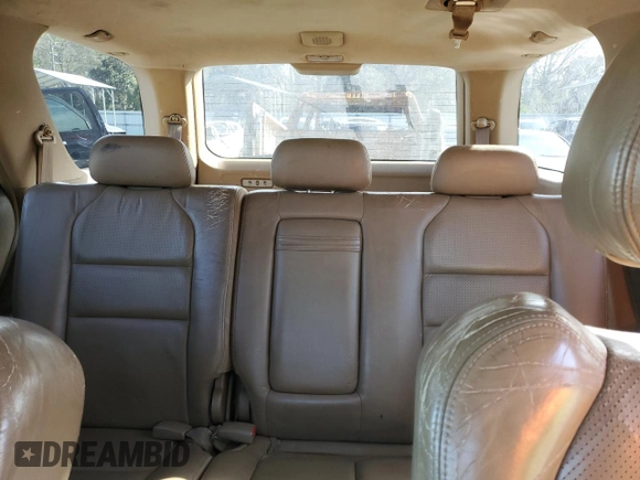 2001 Acura MDX Touring Pkg with VIN 2HNYD18691H533431, listed as a Copart auction lot 44163305 with 319,985 mi miles and Salvage Title. Bid and sale history available at carsss.com. Image 10.
