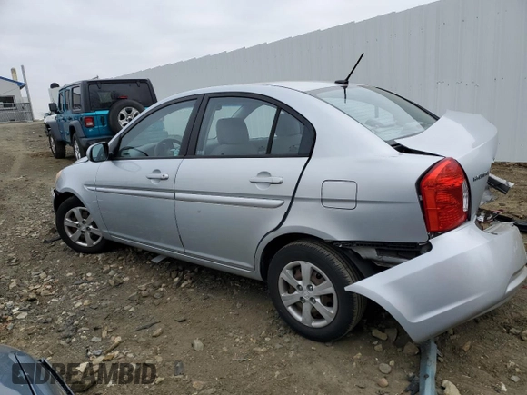 2010 Hyundai Accent GLS with VIN KMHCN4AC6AU470277, listed as a Copart auction lot 49071135 with 135,870 mi miles and Salvage Title. Bid and sale history available at carsss.com. Image 2.