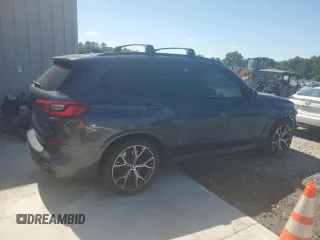 2019 BMW X5 xDrive40i with VIN 5UXCR6C53KLL14710, listed as a Copart auction lot 57408185 with 51,547 mi miles and Salvage title. Bid and sale history available at DreamBid. Image 3.