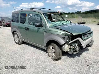 2004 Honda Element EX with VIN 5J6YH18604L007524, listed as a Copart auction lot 63716574 with 186,854 mi miles and Salvage Title. Bid and sale history available at DreamBid. Image 12.