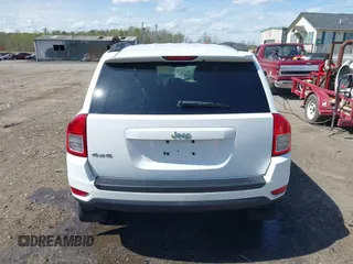 2012 Jeep Compass Sport with VIN 1C4NJDBB1CD588884, listed as a IAAI auction lot 41918765 with 199,008 mi miles. Bid and sale history available at carsss.com. Image 16.