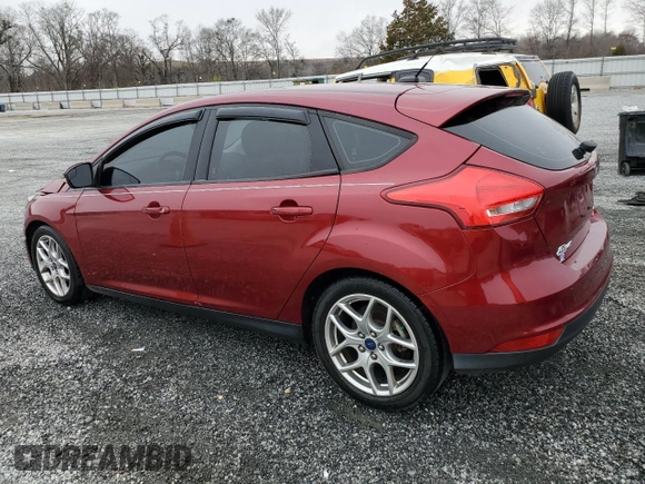 2015 Ford Focus SE with VIN 1FADP3K27FL227681, listed as a Copart auction lot 46021005 with 67,385 mi miles and Salvage Title. Bid and sale history available at carsss.com. Image 2.
