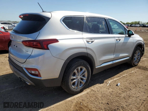 2020 Hyundai Santa Fe SE with VIN 5NMS2CAD5LH164984, listed as a Copart auction lot 58176345 with 110,226 mi miles and Clean title. Bid and sale history available at DreamBid. Image 3.