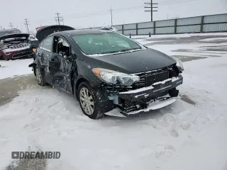 2016 Kia Forte LX with VIN KNAFX4A63G5553915, listed as a Copart auction lot 44601395 with 75,580 mi miles and Salvage Title. Bid and sale history available at carsss.com. Image 10.