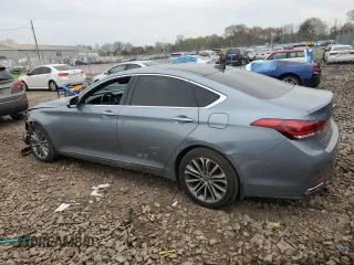 2015 Hyundai Genesis 3.8L z VIN KMHGN4JE0FU070824, wystawiony jako Copart lot #53561795 z przebiegiem 49 967 mil mil oraz Szkoda całkowita • Salvage title. Historia ofert i sprzedaży dostępna na DreamBid. Obrazek 2.