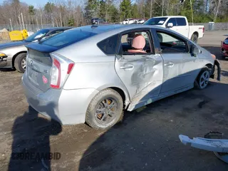 2013 Toyota Prius One with VIN JTDKN3DU8D5564853, listed as a IAAI auction lot 41973459 with 160,391 mi miles. Bid and sale history available at carsss.com. Image 4.