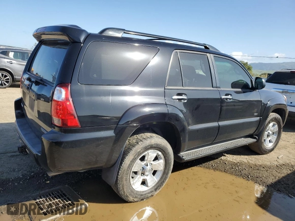 2007 Toyota 4Runner SR5 with VIN JTEZU14RX70097322, listed as a Copart auction lot 51704005 with 221,479 mi miles and Salvage Title. Bid and sale history available at carsss.com. Image 3.