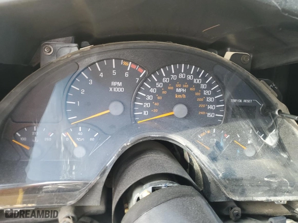 2002 Pontiac Firebird Formula with VIN 2G2FV22G522121744, listed as a Copart auction lot 46989175 with 0 mi miles and Salvage Title. Bid and sale history available at carsss.com. Image 9.
