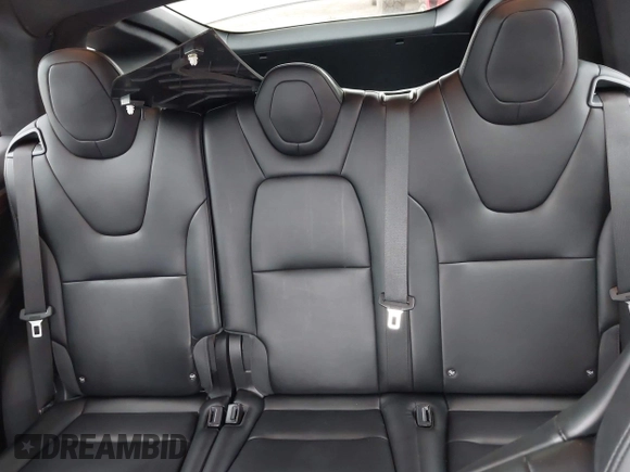 2019 Tesla Model X 75D with VIN 5YJXCDE24KF152150, listed as a IAAI auction lot 42015311 with 1 mi miles. Bid and sale history available at carsss.com. Image 8.