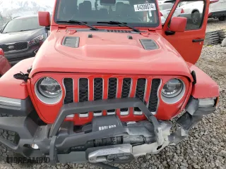 2021 Jeep Gladiator Overland with VIN 1C6HJTFG4ML520672, listed as a Copart auction lot 84208074 with 57,038 mi miles and Salvage Title. Bid and sale history available at carsss.com. Image 12.