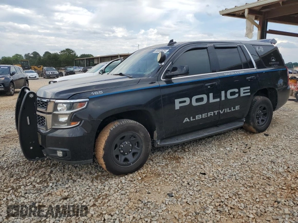 2019 Chevrolet Tahoe Commercial with VIN 1GNLCDEC8KR198072, listed as a Copart auction lot 56941625 with Not provided miles and Salvage title. Bid and sale history available at DreamBid. Image 1.