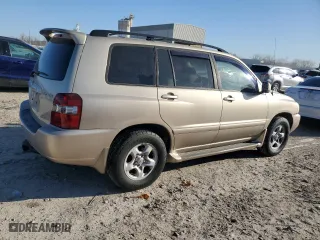 2007 Toyota Highlander with VIN JTEGD21A770165961, listed as a Copart auction lot 48361825 with 207,016 mi miles and Salvage Title. Bid and sale history available at carsss.com. Image 3.