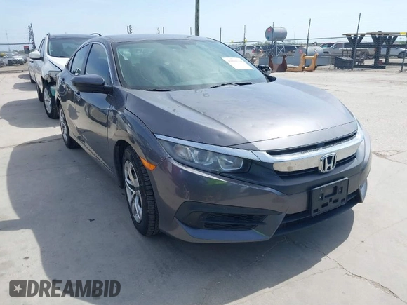 2016 Honda Civic Sedan LX with VIN 2HGFC2F58GH501113, listed as a IAAI auction lot 41826725 with 115,121 mi miles. Bid and sale history available at carsss.com. Image 1.