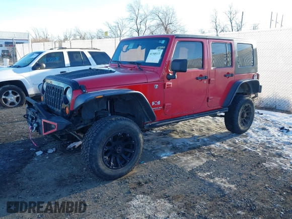 2007 Jeep Wrangler Unlimited X with VIN 1J4GA39137L104767, listed as a IAAI auction lot 41348113 with 175,353 mi miles and . Bid and sale history available at DreamBid. Image 18.