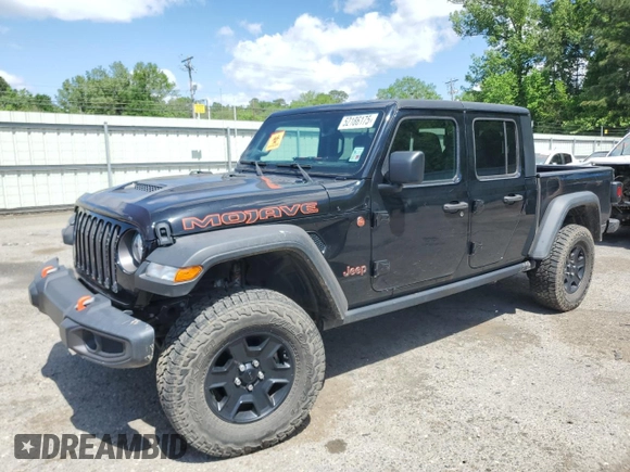 2023 Jeep Gladiator Mojave z VIN 1C6JJTEG9PL510727, wystawiony jako Copart lot #52186175 z przebiegiem 16 793 mil mil oraz Szkoda całkowita • Salvage title. Historia ofert i sprzedaży dostępna na DreamBid. Obrazek 1.