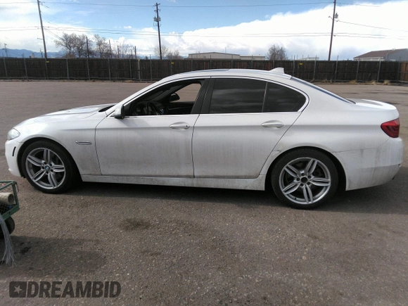 2014 BMW 5 Series 535i xDrive with VIN WBA5B3C5XED535441, listed as a IAAI auction lot 41622013 with 132,024 mi miles and . Bid and sale history available at carsss.com. Image 14.