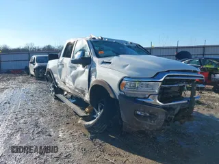 2024 Ram 2500 Laramie Longhorn with VIN 3C6UR5GL7RG268421, listed as a IAAI auction lot 41176499 with Not provided miles and . Bid and sale history available at DreamBid. Image 1.