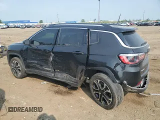 2022 Jeep Compass High Altitude with VIN 3C4NJDCB2NT120903, listed as a Copart auction lot 59476795 with 45,620 mi miles and Salvage title. Bid and sale history available at DreamBid. Image 2.