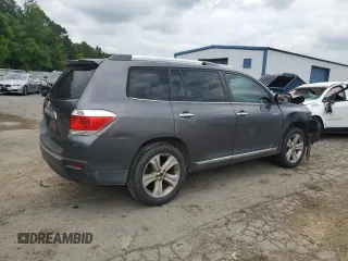 2012 Toyota Highlander Limited z VIN 5TDYK3EH4CS076738, wystawiony jako Copart lot #58552115 z przebiegiem 298 533 mil mil oraz Szkoda całkowita • Salvage title. Historia ofert i sprzedaży dostępna na DreamBid. Obrazek 3.