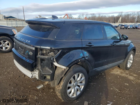 2018 Land Rover Range Rover Evoque SE with VIN SALVP2RXXJH270524, listed as a Copart auction lot 43689145 with 52,920 mi miles and Salvage Title. Bid and sale history available at carsss.com. Image 3.