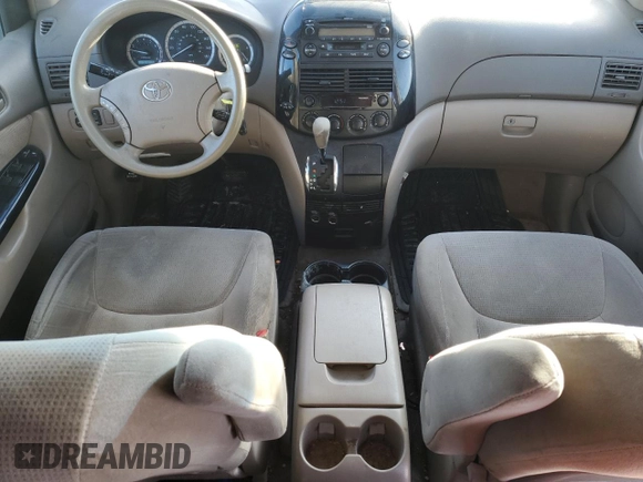 2005 Toyota Sienna LE with VIN 5TDBA23C25S030774, listed as a Copart auction lot 80359744 with 518,172 mi miles and Clean Title. Bid and sale history available at carsss.com. Image 8.