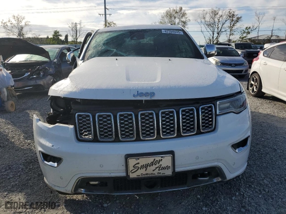 2021 Jeep Grand Cherokee Overland with VIN 1C4RJFCG3MC511044, listed as a Copart auction lot 42284445 with 41,676 mi miles and Salvage Title. Bid and sale history available at carsss.com. Image 5.