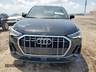 2020 Audi Q3 S line Prestige with VIN WA1FECF33L1043433, listed as a Copart auction lot 61084885 with 58,607 mi miles and Salvage title. Bid and sale history available at DreamBid. Image 5.