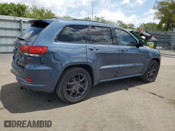 2020 Jeep Grand Cherokee Limited X with VIN 1C4RJEBGXLC152561, listed as a Copart auction lot 57058425 with 60,973 mi miles and Salvage title. Bid and sale history available at DreamBid. Image 3.