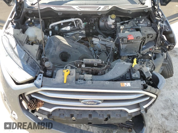 2021 Ford EcoSport SE z VIN MAJ6S3GLXMC400244, wystawiony jako Copart lot #73909434 z przebiegiem 41 758 mil mil oraz Nie do naprawy • Non repairable. Historia ofert i sprzedaży dostępna na DreamBid. Obrazek 12.