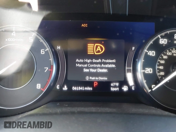 2020 Acura RDX Technology with VIN 5J8TC2H53LL014852, listed as a IAAI auction lot 39360410 with 61,341 mi miles and . Bid and sale history available at DreamBid. Image 15.