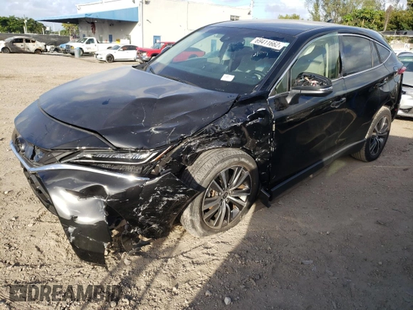 2021 Toyota Venza LE with VIN JTEAAAAHXMJ012146, listed as a Copart auction lot 69411662 with 29,820 mi miles. Bid and sale history available at carsss.com. Image 1.