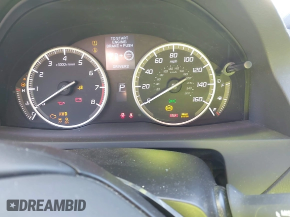 2016 Acura RDX Tech Pkg with VIN 5J8TB4H58GL010770, listed as a IAAI auction lot 41389335 with 107,619 mi miles. Bid and sale history available at carsss.com. Image 7.