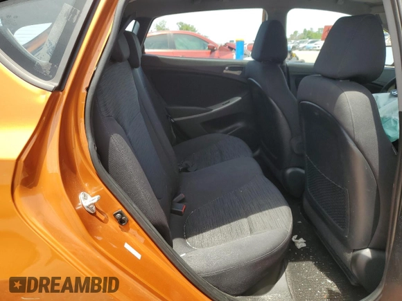 2015 Hyundai Accent GS with VIN KMHCT5AE2FU221236, listed as a Copart auction lot 53958695 with 46,265 mi miles and Salvage Title. Bid and sale history available at carsss.com. Image 10.
