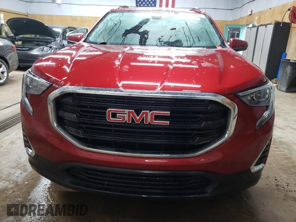 2021 GMC Terrain SLE with VIN 3GKALTEV1ML317378, listed as a Copart auction lot 54823015 with 59,753 mi miles and Salvage title. Bid and sale history available at DreamBid. Image 5.
