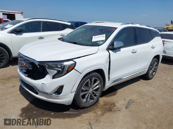 2019 GMC Terrain Denali with VIN 3GKALSEX9KL140457, listed as a IAAI auction lot 42315526 with 113,975 mi miles and . Bid and sale history available at DreamBid. Image 17.