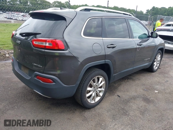 2016 Jeep Cherokee Limited with VIN 1C4PJLDBXGW211996, listed as a IAAI auction lot 42465945 with 153,067 mi miles and . Bid and sale history available at DreamBid. Image 4.