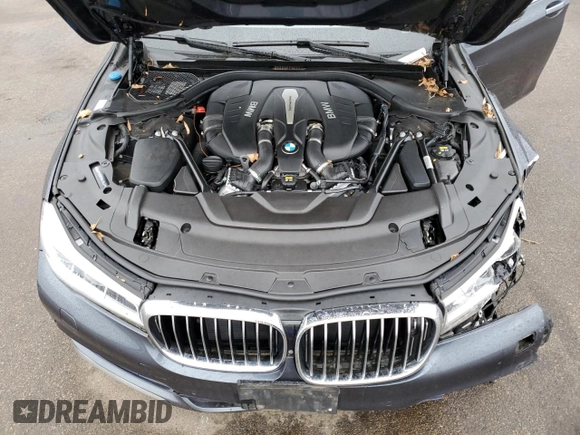 2016 BMW 7 Series 750i xDrive with VIN WBA7F2C57GG415427, listed as a Copart auction lot 36699423 with 0 mi miles. Bid and sale history available at carsss.com. Image 11.
