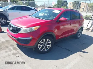 2014 Kia Sportage LX with VIN KNDPB3AC0E7607615, listed as a IAAI auction lot 41839123 with 93,946 mi miles. Bid and sale history available at carsss.com. Image 17.