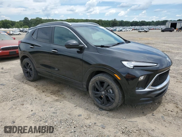 2024 Buick Encore GX Sport Touring with VIN KL4AMDSLXRB086260, listed as a Copart auction lot 63347705 with 58,186 mi miles and Salvage title. Bid and sale history available at DreamBid. Image 4.