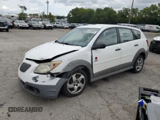 2008 Pontiac Vibe with VIN 5Y2SL65878Z411436, listed as a Copart auction lot 73506024 with 299,999 mi miles and Salvage Title. Bid and sale history available at carsss.com. Image 1.