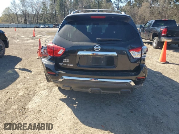 2018 Nissan Pathfinder SV with VIN 5N1DR2MNXJC628295, listed as a Copart auction lot 48400145 with 194,549 mi miles and Salvage title. Bid and sale history available at DreamBid. Image 6.
