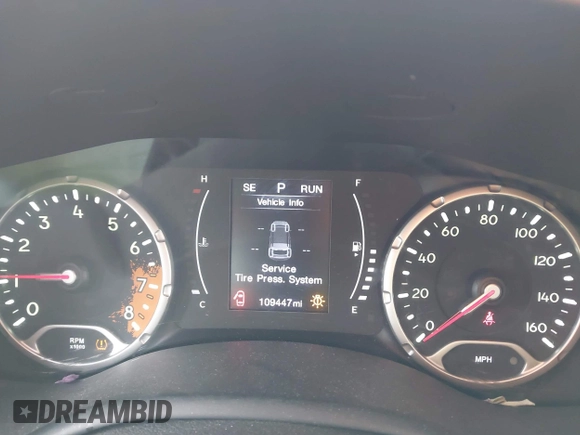 2017 Jeep Renegade Sport with VIN ZACCJBAB8HPF82862, listed as a IAAI auction lot 42057871 with 109,447 mi miles and . Bid and sale history available at carsss.com. Image 7.