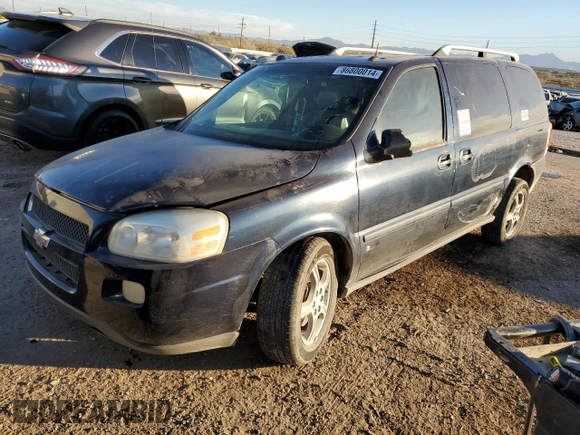 2006 Chevrolet Uplander LT w/1LT with VIN 1GNDV33L66D166509, listed as a Copart auction lot 86800014 with 231,095 mi miles and Salvage Title. Bid and sale history available at carsss.com. Image 1.