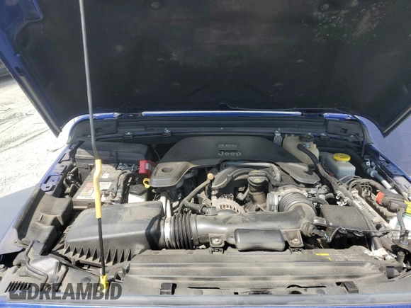 2018 Jeep Wrangler Sport z VIN 1C4GJXAG6JW271501, wystawiony jako Copart lot #56104535 z przebiegiem 88 722 mil mil oraz Szkoda całkowita • Salvage title. Historia ofert i sprzedaży dostępna na DreamBid. Obrazek 11.