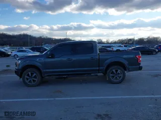 2018 Ford F-150 XL with VIN 1FTEW1EP3JKC92068, listed as a IAAI auction lot 41050274 with 190,478 mi miles. Bid and sale history available at carsss.com. Image 14.
