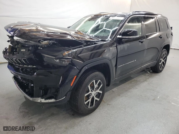 2024 Jeep Grand Cherokee L Limited with VIN 1C4RJKBGXR8529965, listed as a Copart auction lot 53346684 with 4,032 mi miles and Salvage Title. Bid and sale history available at carsss.com. Image 1.